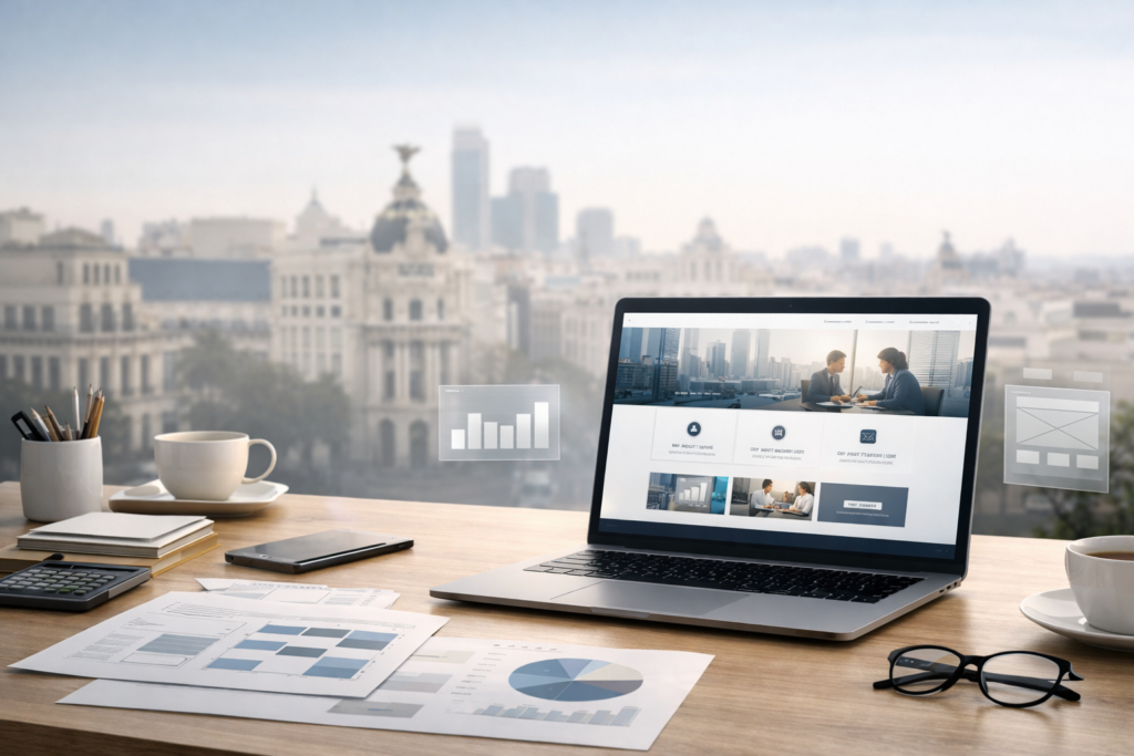 Diseño Web Madrid ¿Cuánto cuesta realmente una página web profesional en 2026