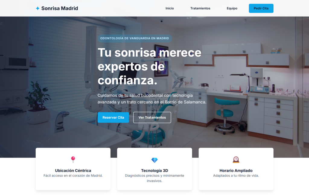 Sonrisa Madrid | Clínica Dental Especializada