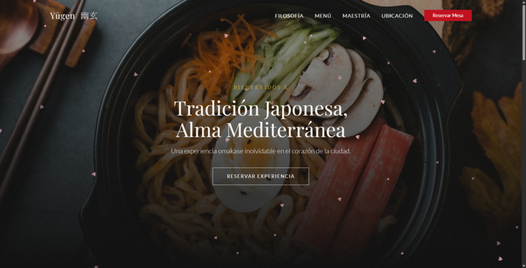 Yūgen | Alta Cocina Japonesa